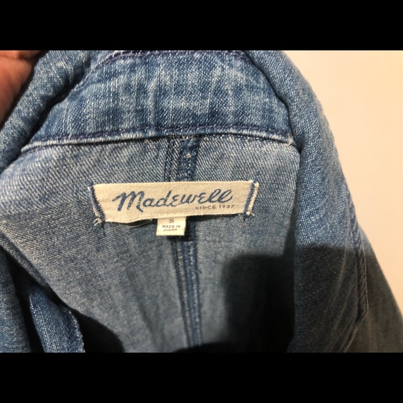 RARE: Madewell denim boiler suit! WORN ONCE - Picture 5 of 7